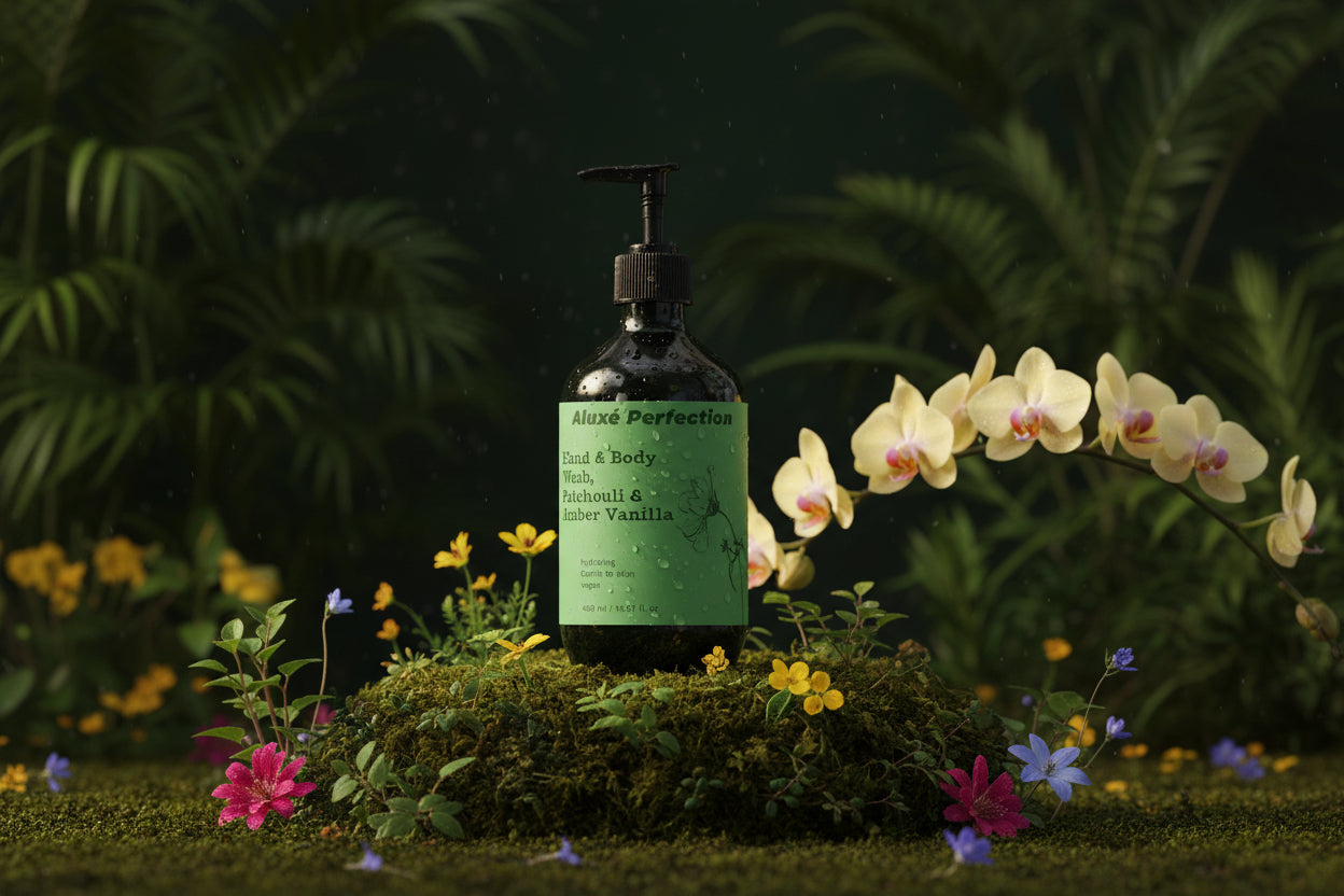 Hand & Body Wash, Patchouli & Amber Vanilla