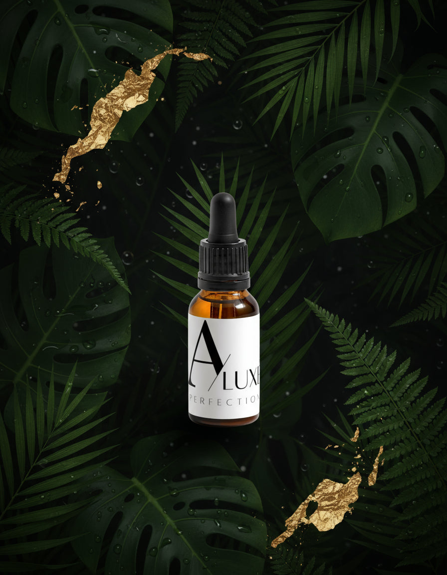 Bottle of AYUV on a white background